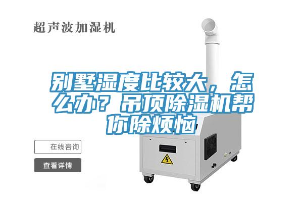 別墅濕度比較大，怎么辦？吊頂除濕機幫你除煩惱