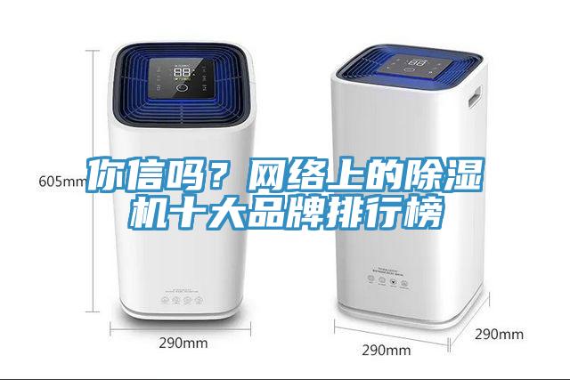 你信嗎？網(wǎng)絡(luò)上的除濕機(jī)十大品牌排行榜