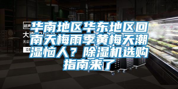 華南地區(qū)華東地區(qū)回南天梅雨季黃梅天潮濕惱人？除濕機選購指南來了