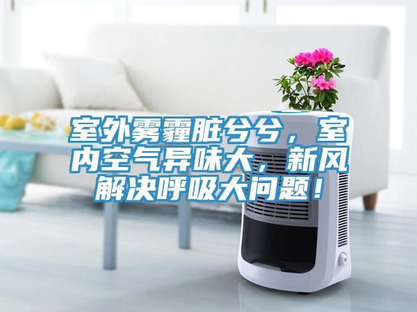 室外霧霾臟兮兮，室內(nèi)空氣異味大，新風(fēng)解決呼吸大問題！