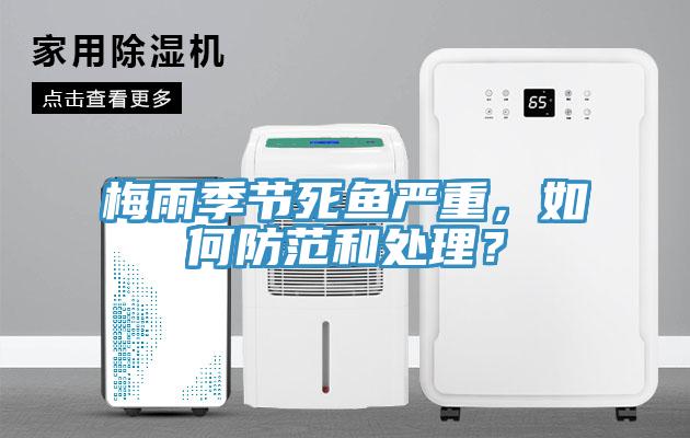 梅雨季節(jié)死魚嚴(yán)重，如何防范和處理？