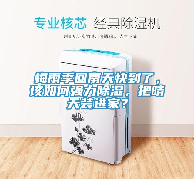 梅雨季回南天快到了，該如何強力除濕，把晴天裝進(jìn)家？