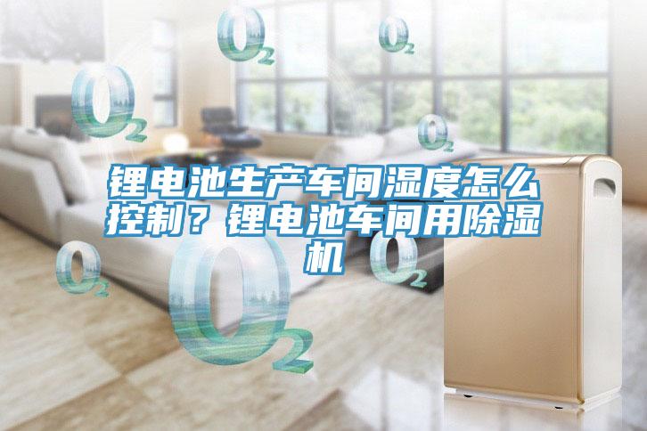鋰電池生產(chǎn)車間濕度怎么控制？鋰電池車間用除濕機(jī)