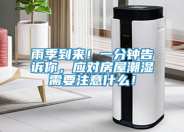 雨季到來(lái)！一分鐘告訴你，應(yīng)對(duì)房屋潮濕需要注意什么！