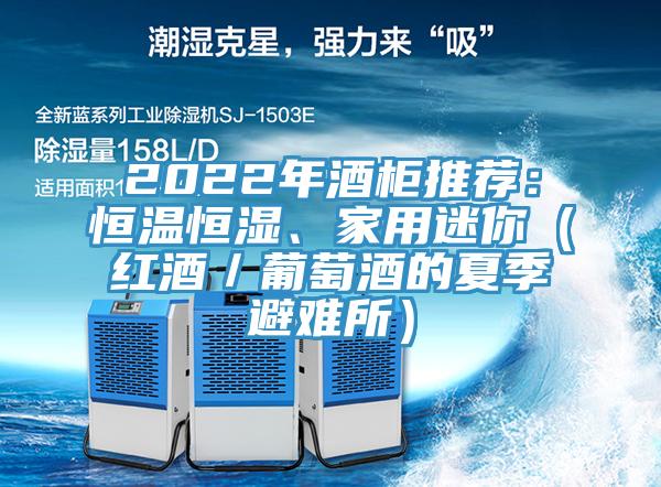 2022年酒柜推薦：恒溫恒濕、家用迷你（紅酒／葡萄酒的夏季避難所）