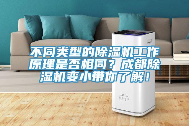 不同類型的除濕機工作原理是否相同？成都除濕機變小帶你了解！