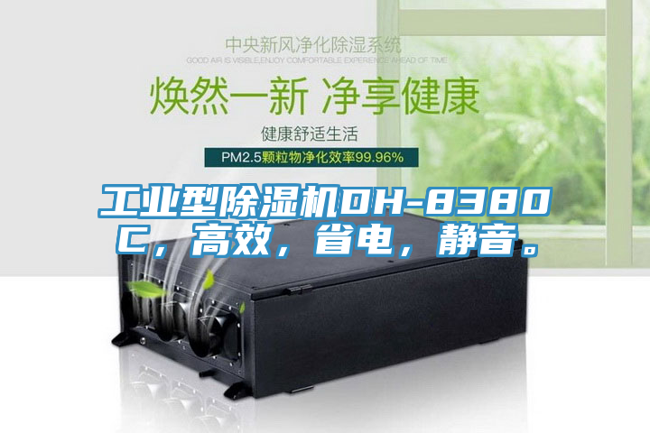 工業(yè)型除濕機(jī)DH-8380C，高效，省電，靜音。