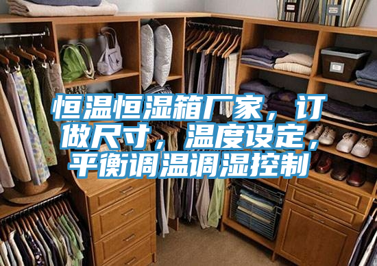 恒溫恒濕箱廠家，訂做尺寸，溫度設(shè)定，平衡調(diào)溫調(diào)濕控制