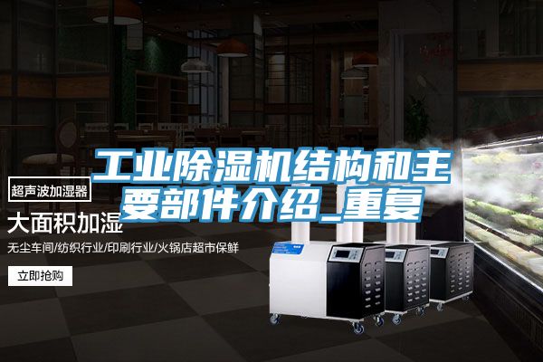工業(yè)除濕機結構和主要部件介紹_重復