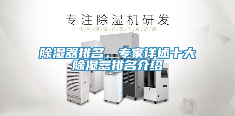 除濕器排名，專家詳述十大除濕器排名介紹