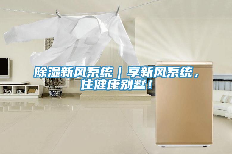 除濕新風(fēng)系統(tǒng)｜享新風(fēng)系統(tǒng)，住健康別墅！