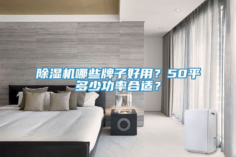 除濕機(jī)哪些牌子好用？50平多少功率合適？