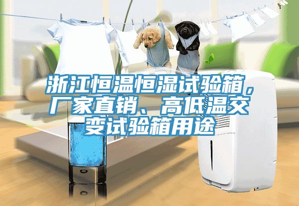 浙江恒溫恒濕試驗(yàn)箱，廠(chǎng)家直銷(xiāo)、高低溫交變?cè)囼?yàn)箱用途