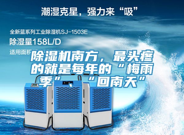 除濕機(jī)南方，最頭疼的就是每年的“梅雨季”、“回南天”