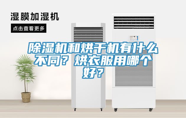 除濕機(jī)和烘干機(jī)有什么不同？烘衣服用哪個好？
